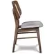 Oscar Walnut Round Glass Dining Room Set