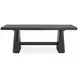 Tauren Coffee Bean 108" Extendable Rectangular Dining Table