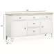 Whisperbay Sea Pearl and Driftwood 2 Door Buffet