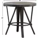 Portland Gray Round End Table