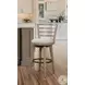 Meadowbrook Brown Swivel Bar Stool