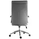 DC 602 SFGR Softy Gray Upholstered Tall Swivel Desk Chair