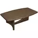 Phoebe Sienna Brown Rectangular Cocktail Table