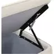Ichigo Light Gray Upholstered Storage Bed Bench