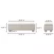 Ichigo Light Gray Upholstered Storage Bed Bench