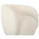 Rae Cream Upholstered Outdoor Accent Chair