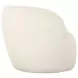 Rae Cream Upholstered Outdoor Accent Chair