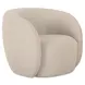 Rae Beige Upholstered Outdoor Accent Chair