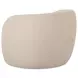 Rae Beige Upholstered Outdoor Accent Chair