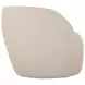 Rae Beige Upholstered Outdoor Accent Chair