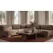 June Dark Brown 70" Sofa