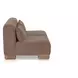 June Dark Brown 70" Sofa