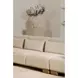 June Oatmeal Performance Fabric 70" Sofa