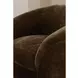 Thora Dark Green Upholstered Lounge Chair
