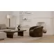 Thora Dark Green Upholstered Lounge Chair
