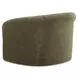 Thora Dark Green Upholstered Lounge Chair