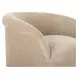 Thora Beige Upholstered Lounge Chair