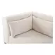 June Oatmeal Performance Fabric 5 Piece Modular Dream Sectional with Pillows