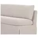 Fable Beige Upholstered Dining Bench