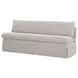 Fable Beige Upholstered Dining Bench