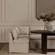 Fable Beige Upholstered Slipcover Dining Slipper Chair