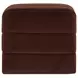 Verity Warm Brown Upholstered Stool