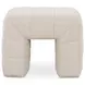 Verity Oatmeal Upholstered Stool