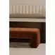Verity Warm Brown Upholstered Bed Bench
