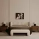 Verity Oatmeal Upholstered Bed Bench