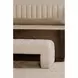 Verity Oatmeal Upholstered Bed Bench