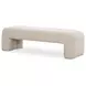 Verity Oatmeal Upholstered Bed Bench