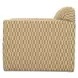 Leo Chartreuse And Cream Living Room Set