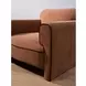 Leo Light Brown Upholstered Accent Chair