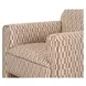 Leo Taupe Upholstered Accent Chair
