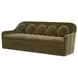 Rialto Dark Green 90" Sofa