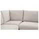 Fable Beige 6 Piece U Shape Modular Sectional