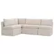 Fable Beige 4 Piece Modular Sectional
