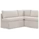 Fable Beige 4 Piece L Shape Modular Sectional with Sofa