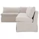 Fable Beige 4 Piece L Shape Modular Sectional