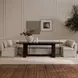 Fable Beige 6 Piece Modular Sectional