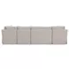Fable Beige 6 Piece Modular Sectional