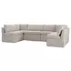 Fable Beige 6 Piece Modular Sectional