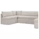 Fable Beige 5 Piece U Shape Modular Sectional with Sofa