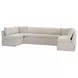 Fable Beige 5 Piece U Shape Modular Sectional with Sofa