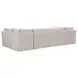 Fable Beige 5 Piece U Shape Modular Sectional with Sofa