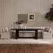 Fable Beige 6 Piece Large Modular Sectional