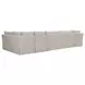 Fable Beige 6 Piece Large Modular Sectional