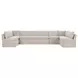 Fable Beige 6 Piece Large Modular Sectional