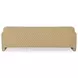 Leo Chartreuse and Cream 90" Sofa