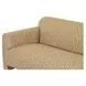 Leo Chartreuse and Cream 90" Sofa